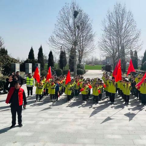 缅怀英雄，传承美德——怀远县陈集镇瓦四小学开展清明祭英烈主题教育活动