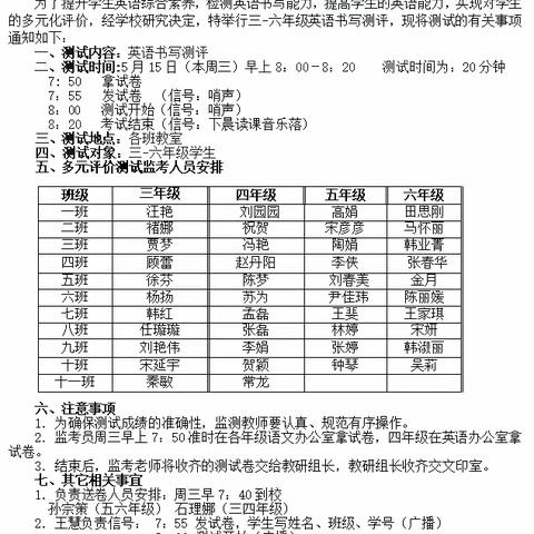 展书写之功，秀英语之美——文化路小学英语书写测评活动