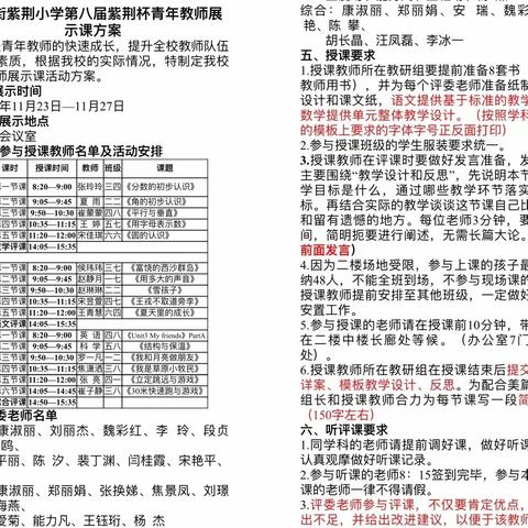 【教研】多彩综合课堂   精彩别样绽放———记创新街紫荆小学青年教师展示课活动（综合组）