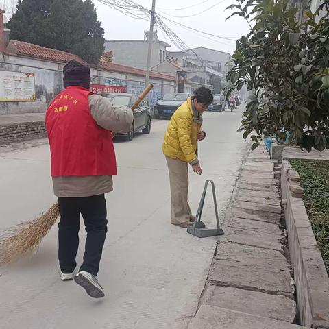 义务劳动，迎新春