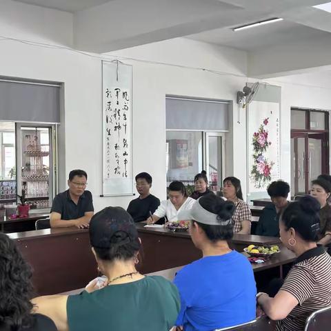 庆阳镇干净人家创建座谈会