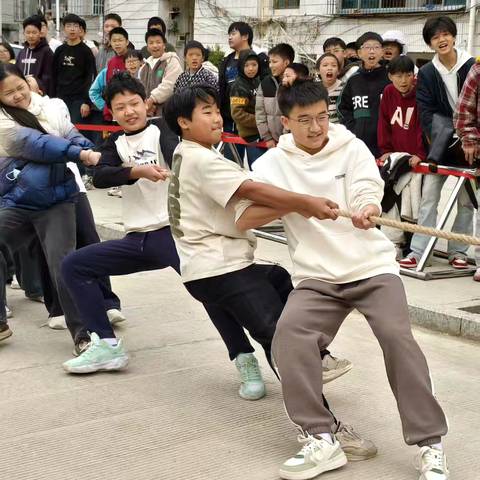 （6）“凝心聚力，勇敢向前” ——新化县琅塘镇中心学校2025年拔河比赛活动