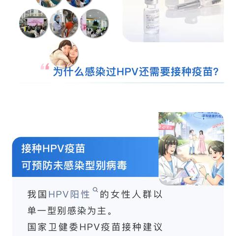 为什么感染HPV病毒还需要接种疫苗？