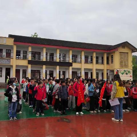 江口县桃映中心完小五（2）、（3）班百花渡“厨神争霸·挑战自我”研学活动