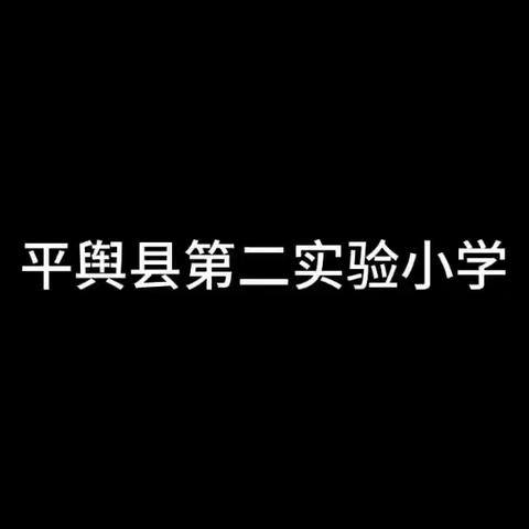 明天更辉煌 前进中的平舆县第二实验小学