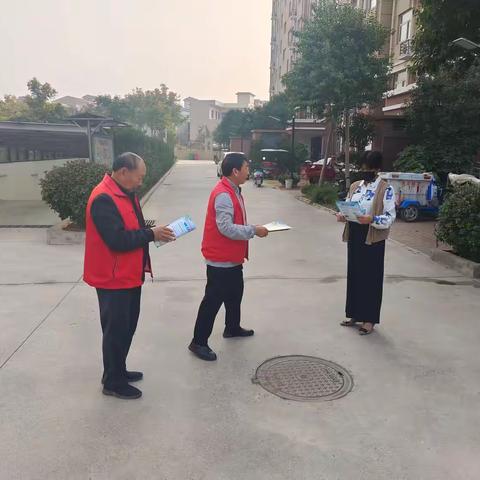 孝义街道龙尾村开展生活垃圾普法宣传活动