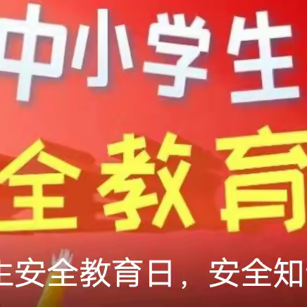 构建安全教育体系 护佑美好生命 ——上栗中学胜利校区于全国中小学安全教育日前宣