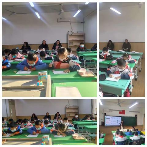 学习听课促实效，精彩课堂促成长——盐镇学区跟岗教师参加天成路小学讲课听课活动
