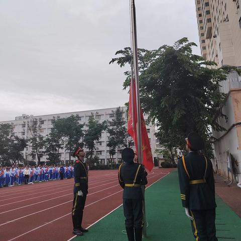 [海口一中组宣部]海口市第一中学第十八周升旗仪式