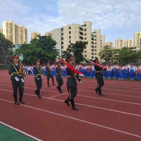【海口一中组宣部】海口市第一中学第13周升旗仪式