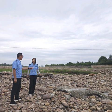 执法力量勇担当 甘为河道化屏障