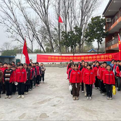 拓展训练，体验生活—— 记泰山庙镇朝阳学校教育系列之野炊活动