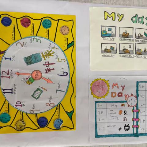 Cherish the time, Colorful life ——广州市天河区龙圣学校四年级英语活动