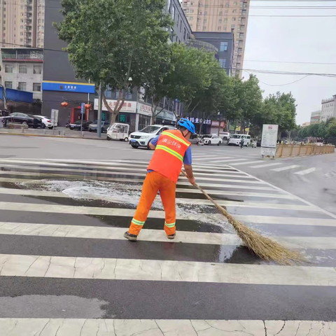 环卫精细化作业，擦亮三原城市颜值——三原清尘环保在行动
