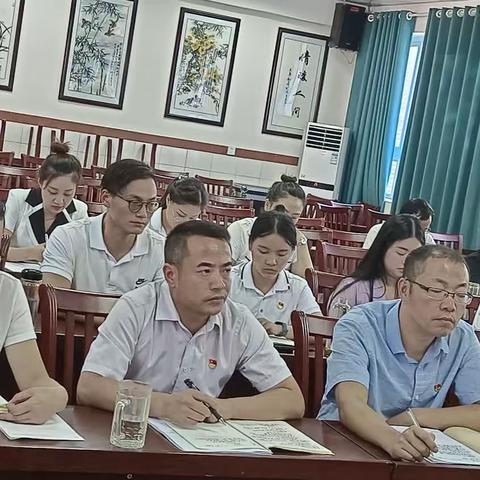 隆昌市普润镇周兴小学“立德树人守初心”主题党日活动简报