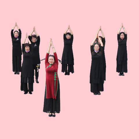 红红春季旗袍步态班