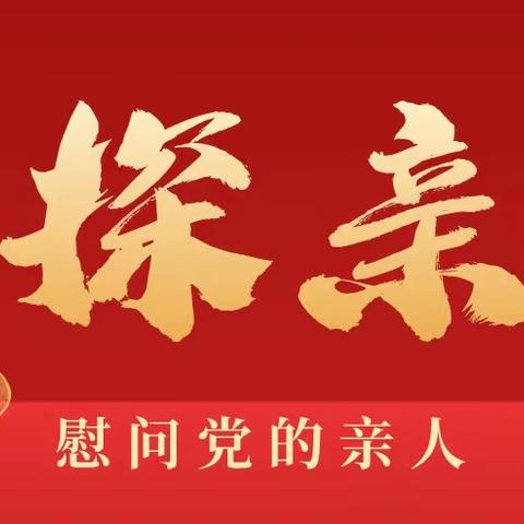 暖心探亲  爱心洋溢  街道办积极开展新春慰问活动