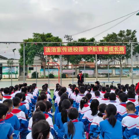 法治宣传进校园 护航青春成长路——蒙自市姜家寨小学“法治进校园”活动