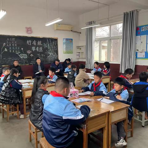 “推门听课”观常态，提质增效助成长 —— 道口铺街道中心学校田庙小学推门听课活动