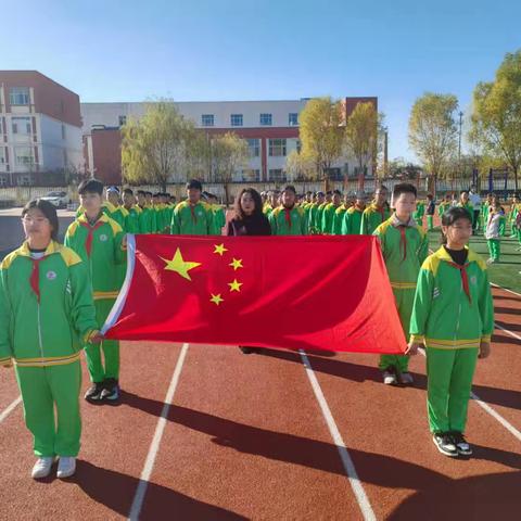 杜庄学区第一小学“珍爱野生动物 保护生物多样性”主题升旗仪式