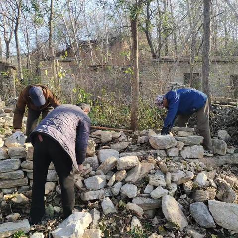 孔村镇王楼村开展“继续推进环境卫生整治”活动