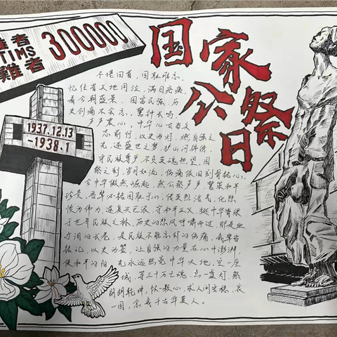 创意无限 笔墨飞扬——西安工业大学附中12月壁报评比展示