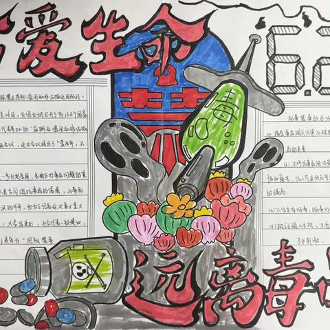 创意无限 笔墨飞扬——西安工业大学附中6月壁报评比展示