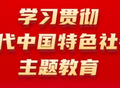 【主题教育】学习贯彻习近平新时代中国特色社会主义思想主题教育