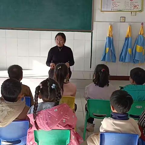 刘硕盘小学幼儿识字展示