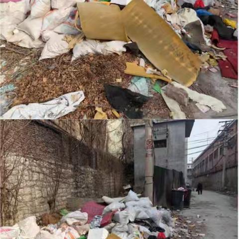 全员巡查 发现生活垃圾、建筑垃圾等问题277件