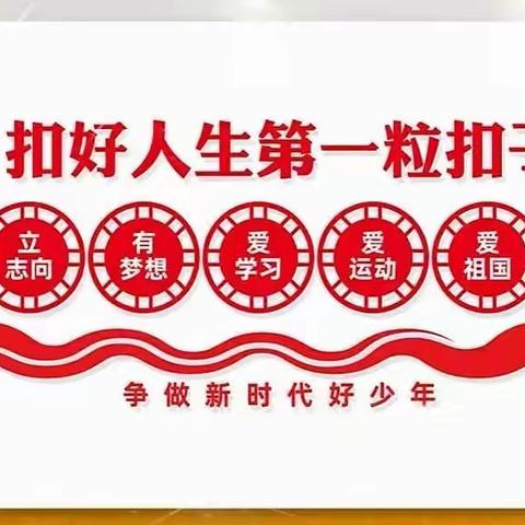 梁原学区横渠小学开展“扣好人生第一粒扣子”主题教育活动