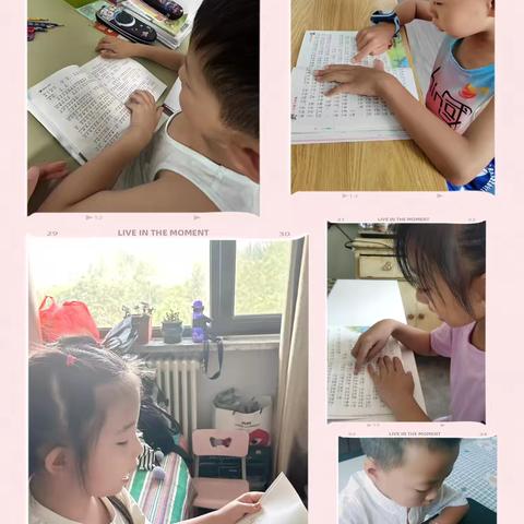 书香润童心 阅读伴成长 ——李家庄小学暑假读书活动