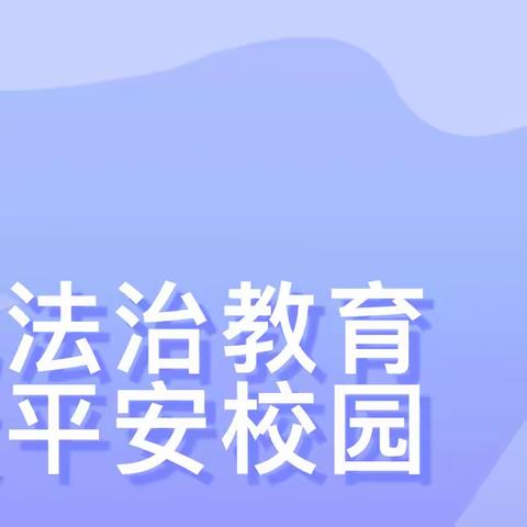 法治进校园 普法助成长——法官镇初级中学法治教育报告会简报