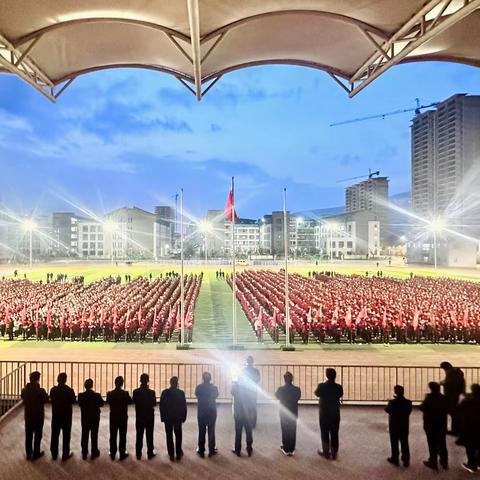 踔厉奋发拼百日 笃行不怠向未来——武山一中召开2024届高考倒计时100天誓师大会