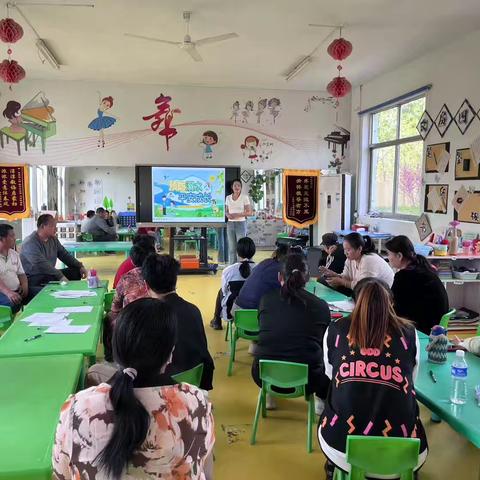 安全“童”行  谨防溺水——金阳街道赵集幼儿园开展防溺水主题家长会活动