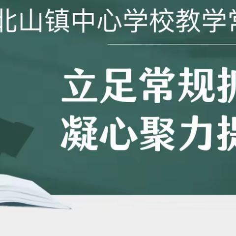 立足常规抓教学，凝心聚力提质量——记隆回县北山镇中心学校2023年下学期第一次教学常规检查