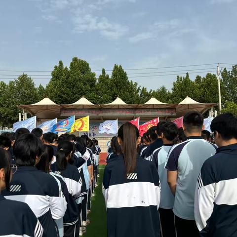 全环境立德树人｜莒县第五中学“担复兴重任，成栋梁之材”——主题升旗仪式