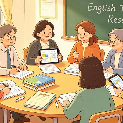 “同读一本书   共研促成长”——万宁市后朗小学英语科组教研活动