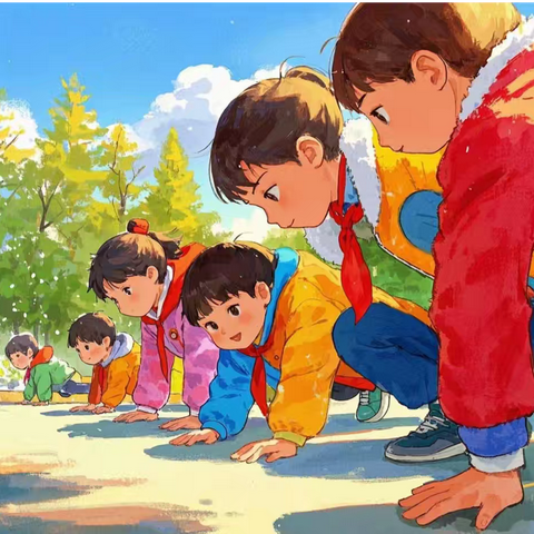 红领巾体能加油站—内黄县第七实验小学三年级寒假俯卧撑科学训练营