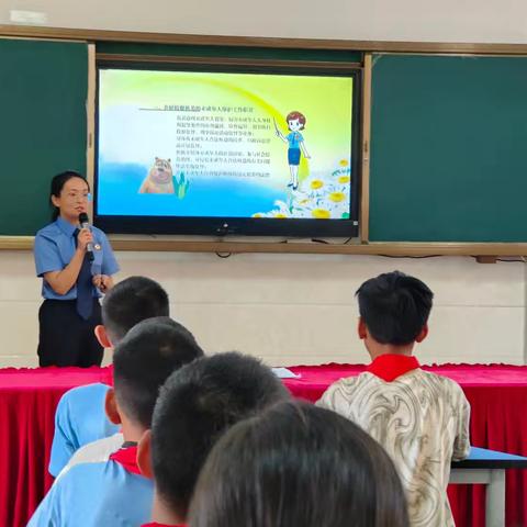 法治进校园，“护苗”助成长——元谋县甘塘小学2025春季学期法治进校园专题讲座