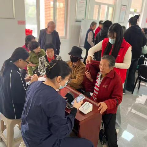 无影山街道后黄屯社区联合立和中医开展义诊活动