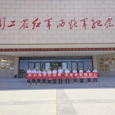 【“三抓三促”行动】柳河镇卫生院开展“红心向党忆征程，立足本职践初心”党日活动