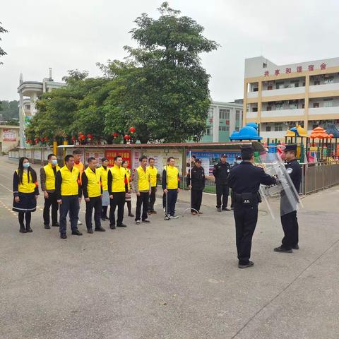 【安全护航】以“演”筑防，护校安全——阳东区合山镇中心小学最小单元应急演练