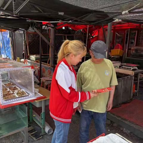 新抚街道安居社区开展普法宣传活动