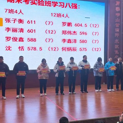 勤学苦练 律己前行 —2023-2024学年高二年段上期表彰暨下期开学动员大会