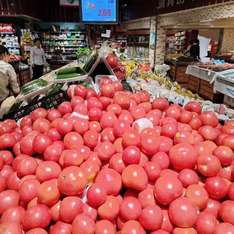 10月20号，蔬菜亚芳店庆市调