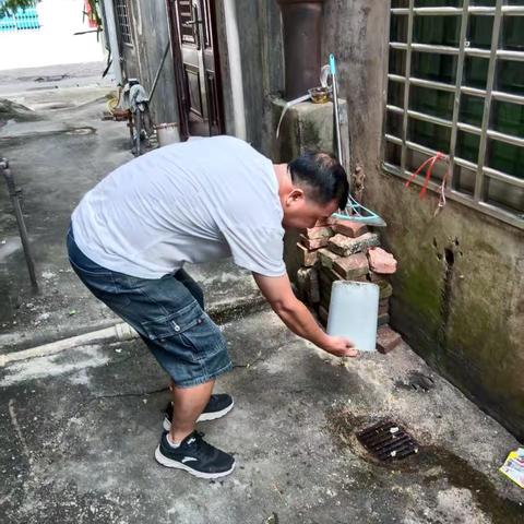 那大镇那恁村委会开展“清洁家园 防蚊灭蚊”防控基孔肯雅热、登革热等病毒专项行动