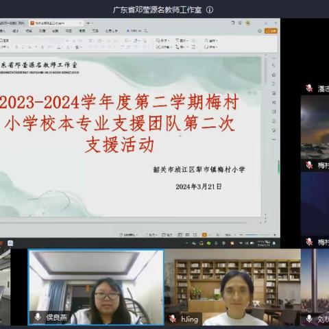 观名师课堂 悟教学之道—2023-2024学年第二学期梅村小学校本专业支援第二次活动