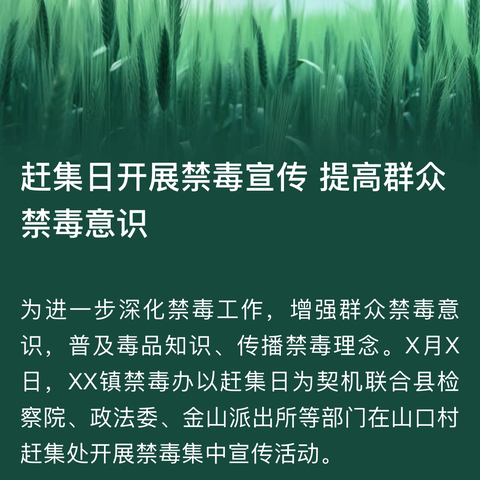 南华村开展禁毒宣传﻿提高群众禁毒意识