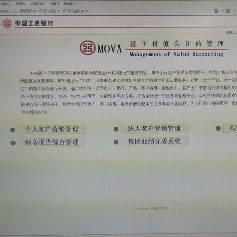 MOVA—基于价值会计的管理